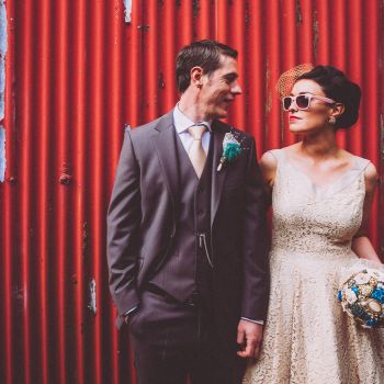 Irish wedding with "whimsical vintage feel"